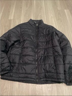 Port Authority Black Quilted Puffer Jacket